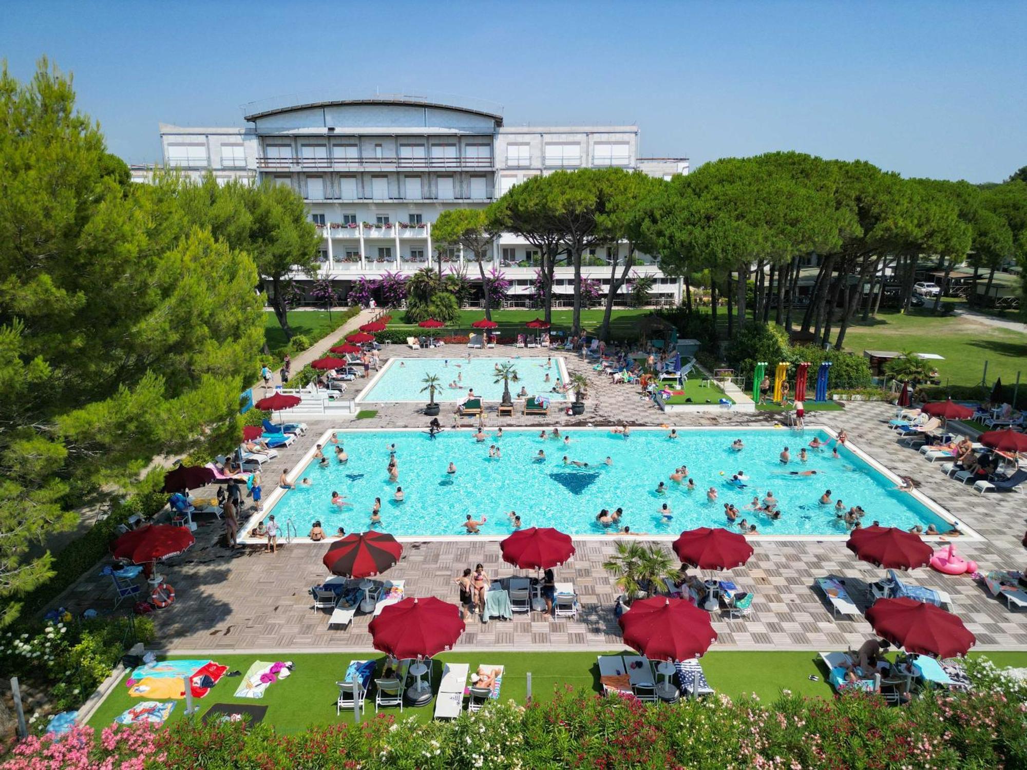 Il Tridente Camping Village Bibione Buitenkant foto