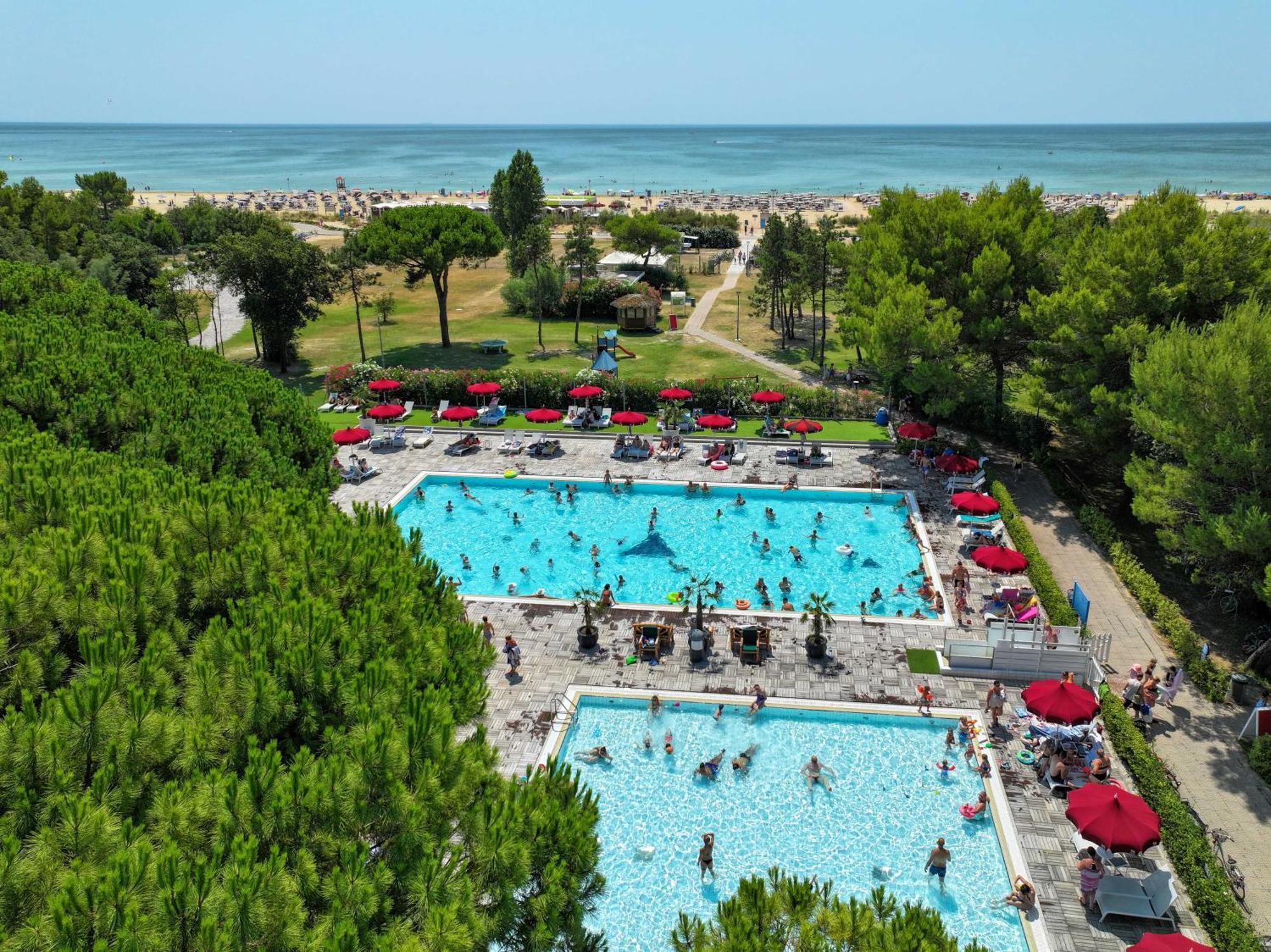 Il Tridente Camping Village Bibione Buitenkant foto